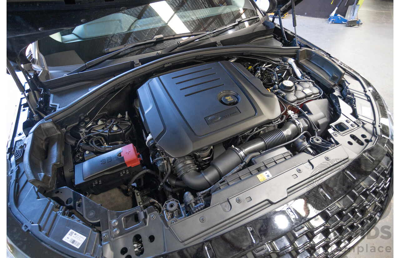 3/2018 Range Rover Velar D240 S (AWD) MY18 4D Wagon Santorini Black Metallic Turbo Diesel 2.0L