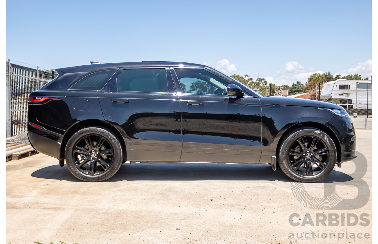 3/2018 Range Rover Velar D240 S (AWD) MY18 4D Wagon Santorini Black Metallic Turbo Diesel 2.0L