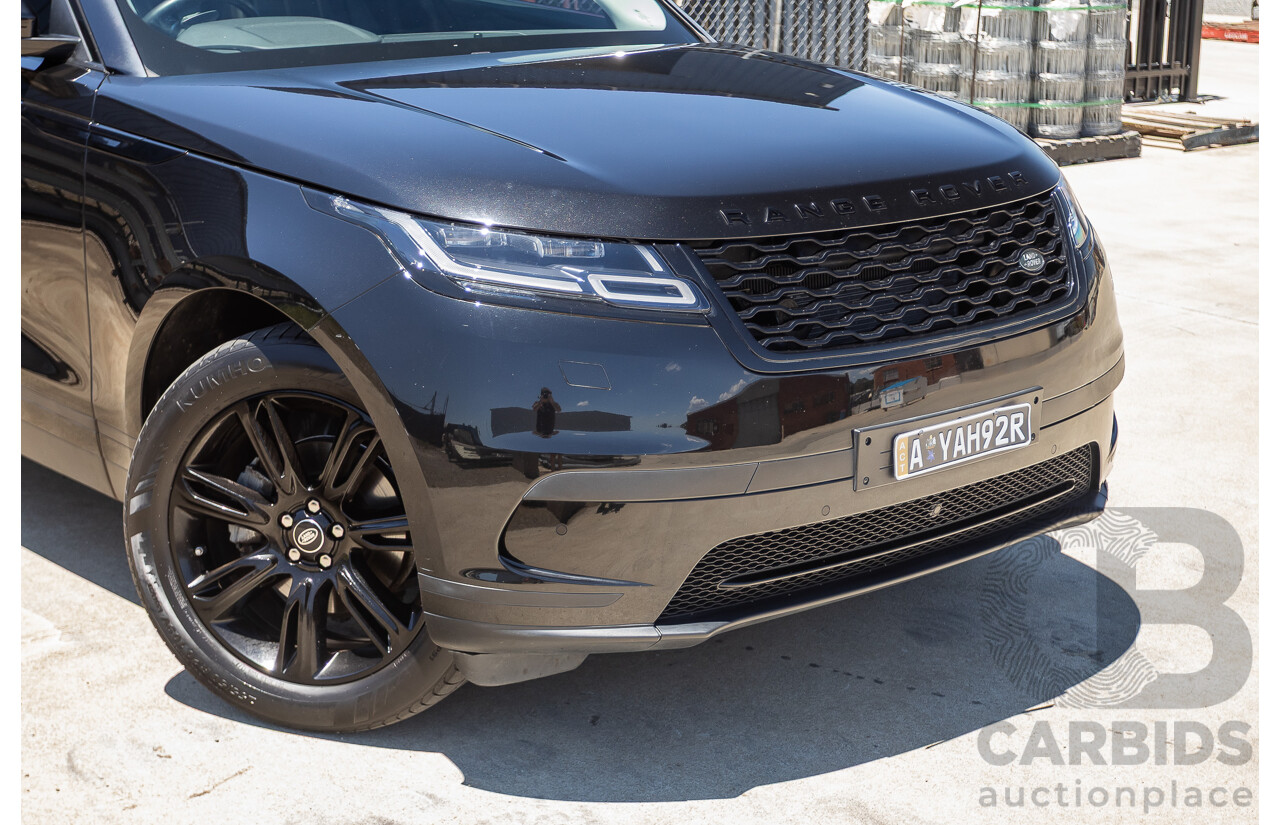 3/2018 Range Rover Velar D240 S (AWD) MY18 4D Wagon Santorini Black Metallic Turbo Diesel 2.0L