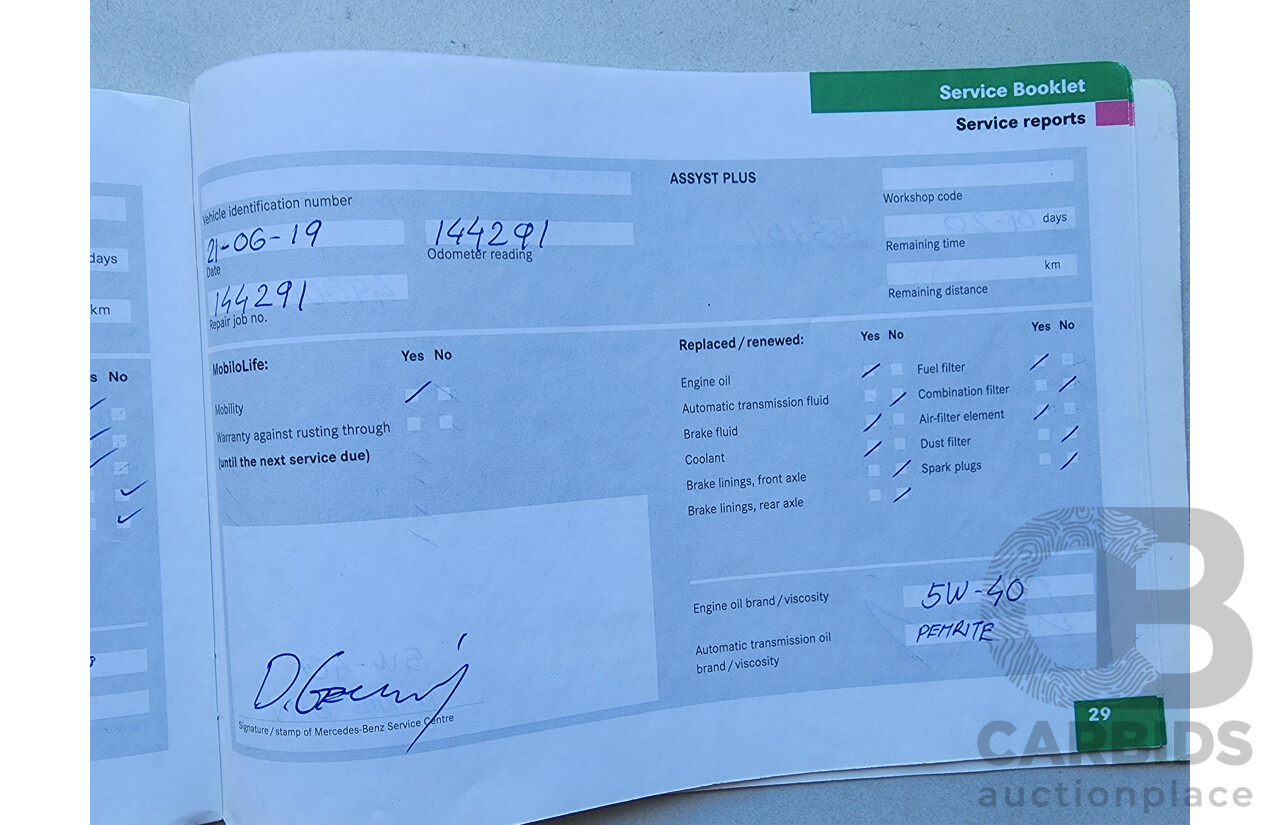 4/2008 Mercedes-Benz ML 320 CDI Luxury (4x4) W164 08 UPGRADE 4d Wagon Black 3.0L