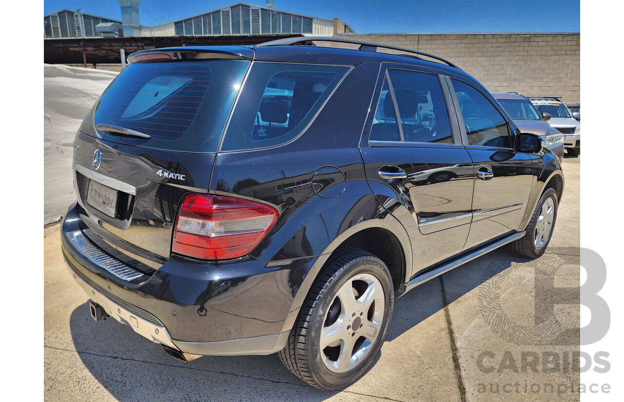 4/2008 Mercedes-Benz ML 320 CDI Luxury (4x4) W164 08 UPGRADE 4d Wagon Black 3.0L