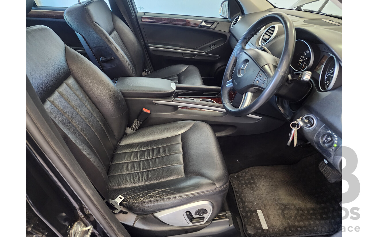 4/2008 Mercedes-Benz ML 320 CDI Luxury (4x4) W164 08 UPGRADE 4d Wagon Black 3.0L