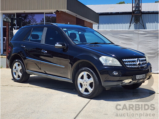 4/2008 Mercedes-Benz ML 320 CDI Luxury (4x4) W164 08 UPGRADE 4d Wagon Black 3.0L