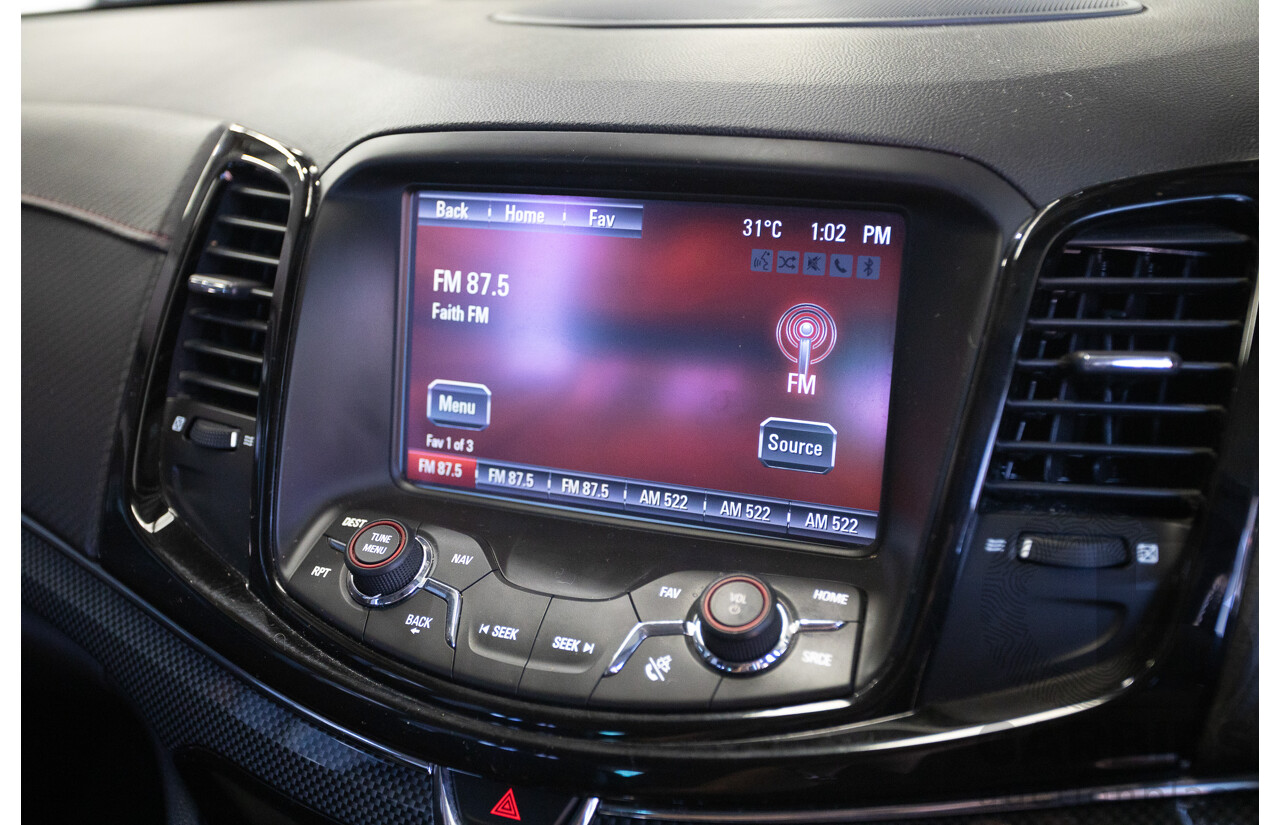 8/2016 Holden Commodore SV6 Black Edition VFII MY16 4D Sportwagon Nitrate Silver V6 3.6L