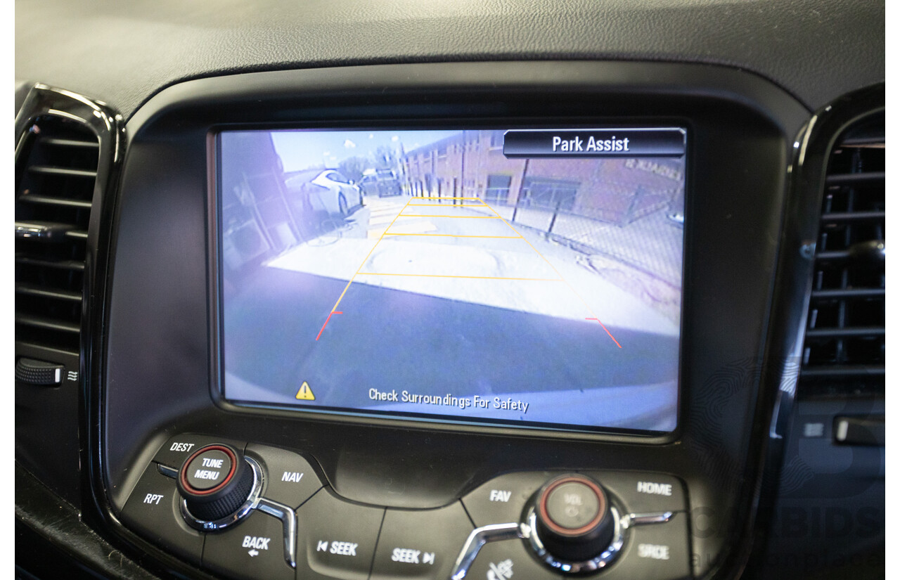 8/2016 Holden Commodore SV6 Black Edition VFII MY16 4D Sportwagon Nitrate Silver V6 3.6L