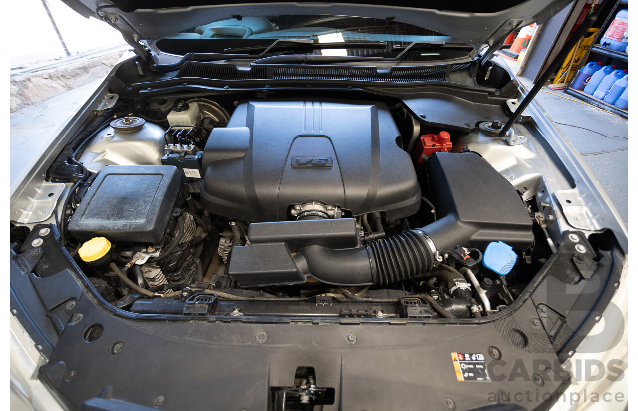 8/2016 Holden Commodore SV6 Black Edition VFII MY16 4D Sportwagon Nitrate Silver V6 3.6L