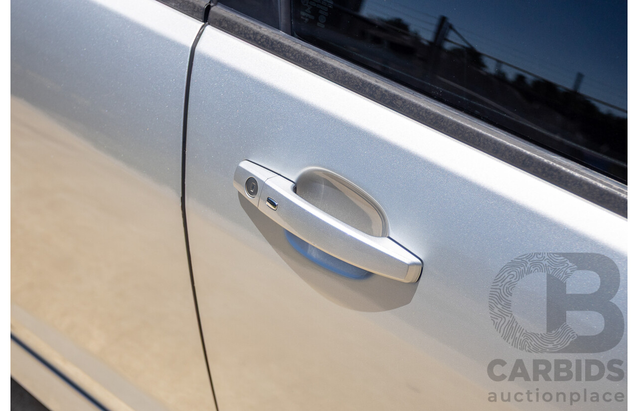 8/2016 Holden Commodore SV6 Black Edition VFII MY16 4D Sportwagon Nitrate Silver V6 3.6L