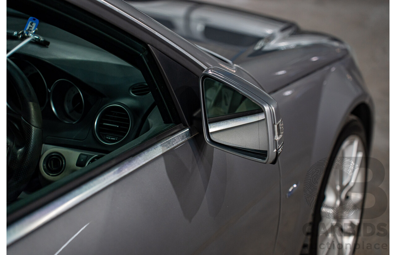 6/2012 Mercedes-Benz C250 Avantgarde BE W204 MY11 4d Sedan Palladium Silver Metallic Turbo 1.8L