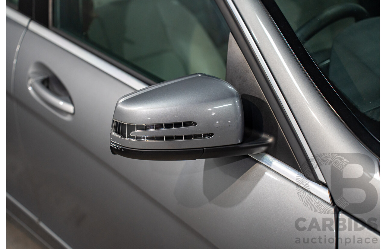 6/2012 Mercedes-Benz C250 Avantgarde BE W204 MY11 4d Sedan Palladium Silver Metallic Turbo 1.8L