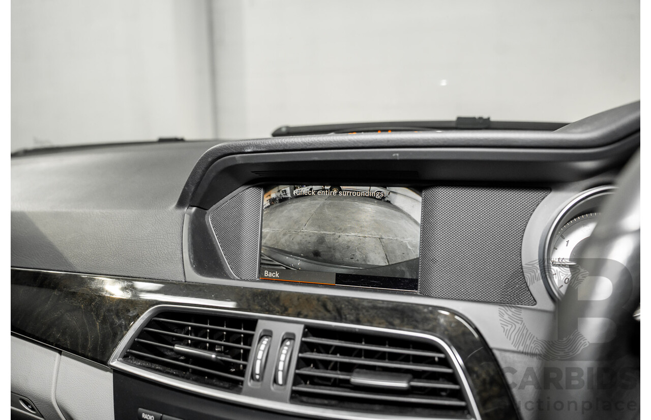 6/2012 Mercedes-Benz C250 Avantgarde BE W204 MY11 4d Sedan Palladium Silver Metallic Turbo 1.8L