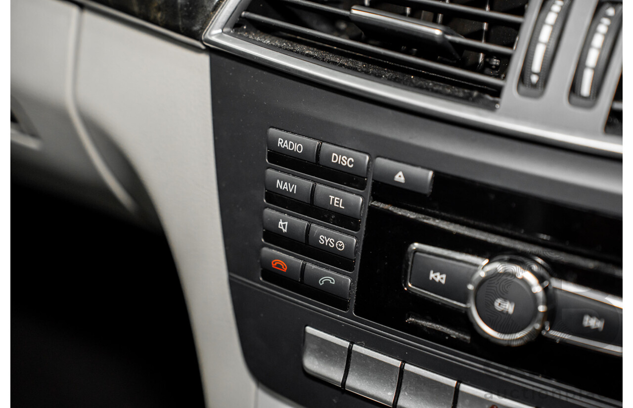 6/2012 Mercedes-Benz C250 Avantgarde BE W204 MY11 4d Sedan Palladium Silver Metallic Turbo 1.8L