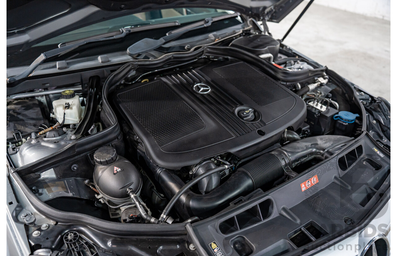 6/2012 Mercedes-Benz C250 Avantgarde BE W204 MY11 4d Sedan Palladium Silver Metallic Turbo 1.8L