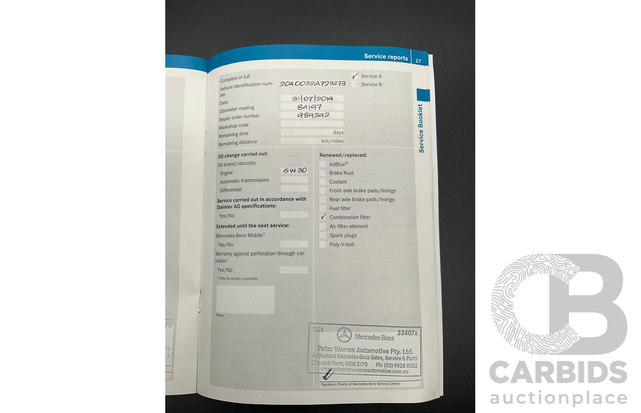 6/2012 Mercedes-Benz C250 Avantgarde BE W204 MY11 4d Sedan Palladium Silver Metallic Turbo 1.8L