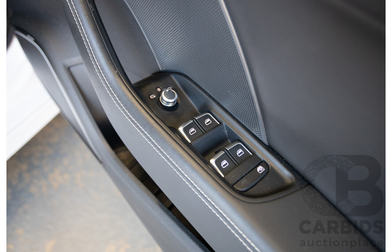 1/2016 Audi S3 2.0 TFSI Quattro (AWD) 8V MY15 4D Sedan Glacier White Turbo 2.0L