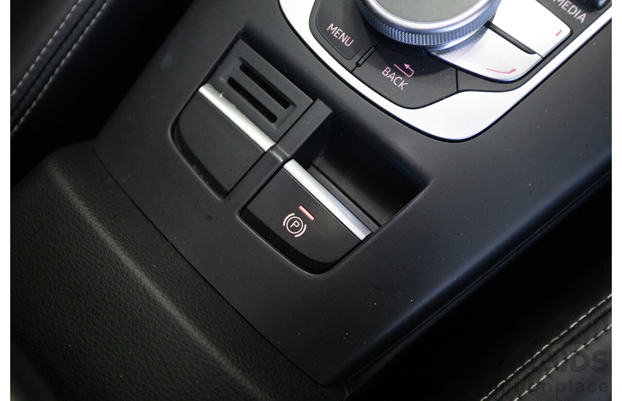 1/2016 Audi S3 2.0 TFSI Quattro (AWD) 8V MY15 4D Sedan Glacier White Turbo 2.0L