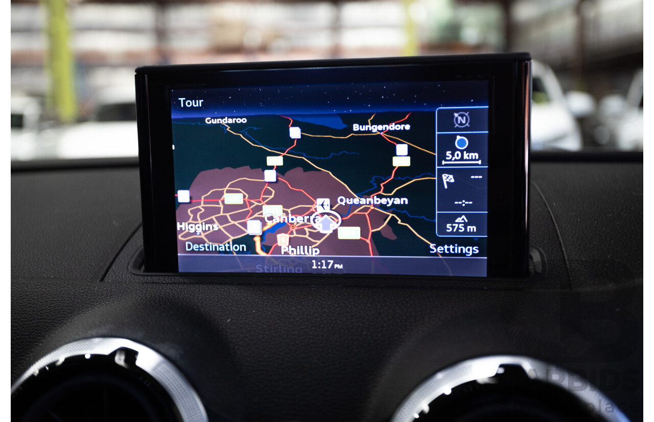 1/2016 Audi S3 2.0 TFSI Quattro (AWD) 8V MY15 4D Sedan Glacier White Turbo 2.0L