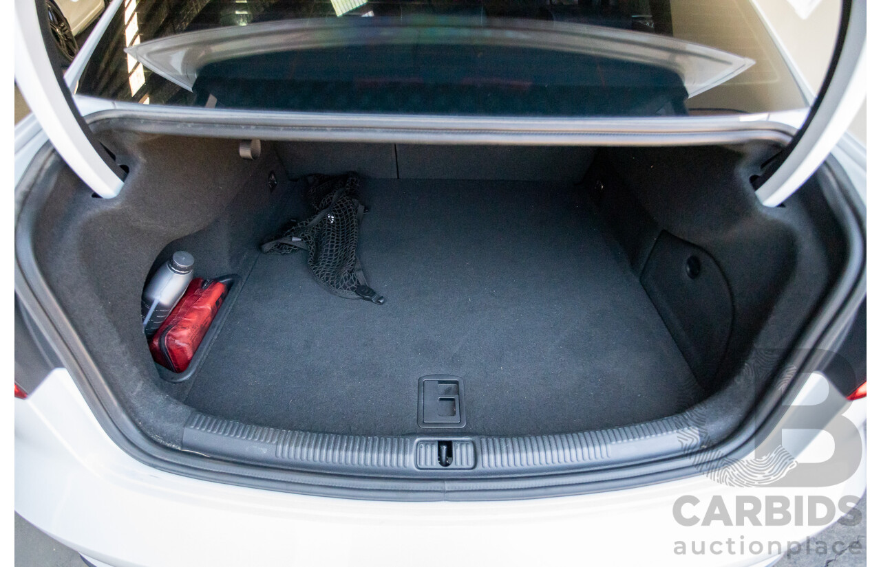 1/2016 Audi S3 2.0 TFSI Quattro (AWD) 8V MY15 4D Sedan Glacier White Turbo 2.0L