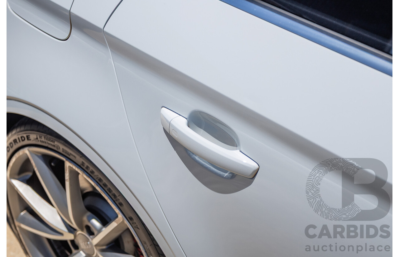 1/2016 Audi S3 2.0 TFSI Quattro (AWD) 8V MY15 4D Sedan Glacier White Turbo 2.0L