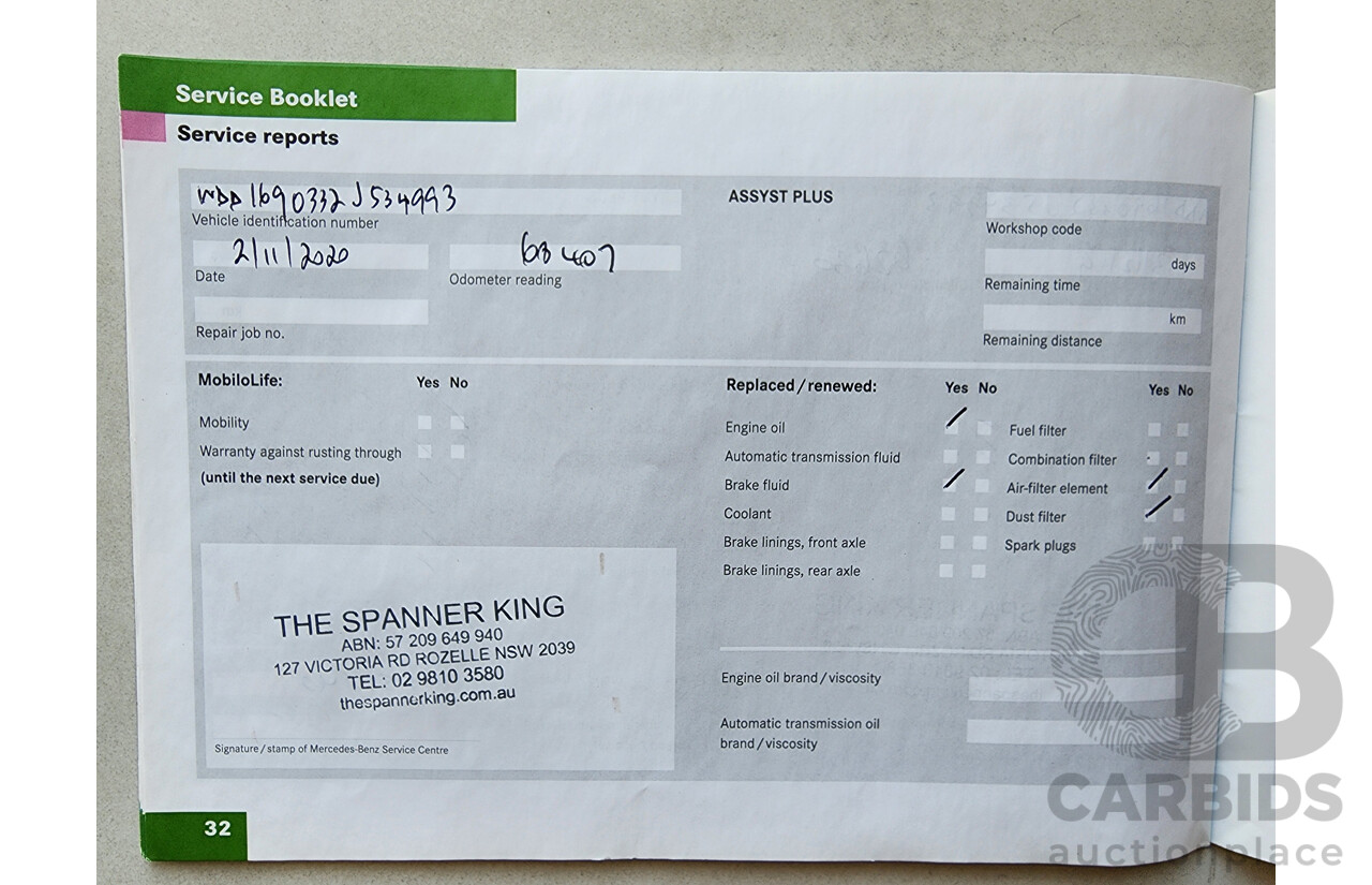 11/2007 Mercedes-Benz A200 Elegance W169 5d Hatchback Silver 2.0L