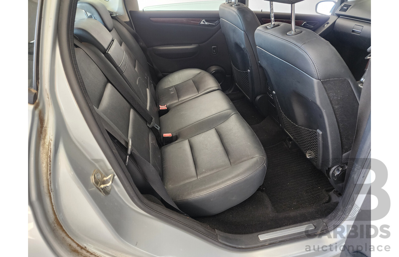 11/2007 Mercedes-Benz A200 Elegance W169 5d Hatchback Silver 2.0L