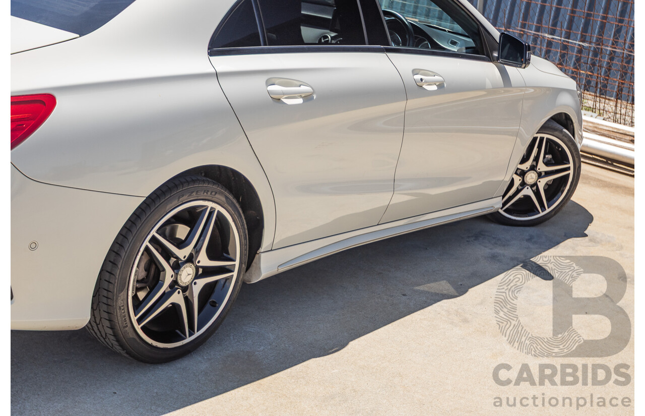 10/2014 Mercedes-Benz CLA200 117 4D Coupe Calcite White Turbo 1.6L