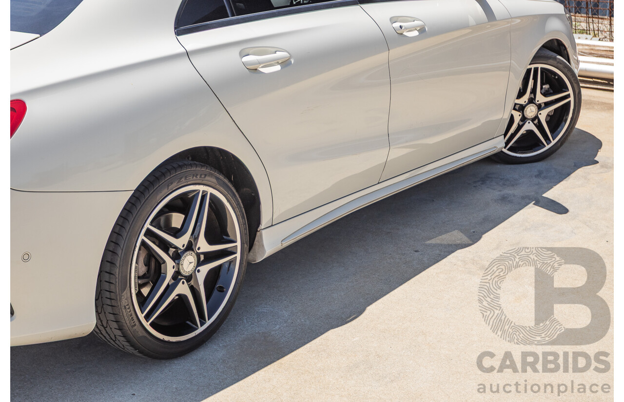 10/2014 Mercedes-Benz CLA200 117 4D Coupe Calcite White Turbo 1.6L