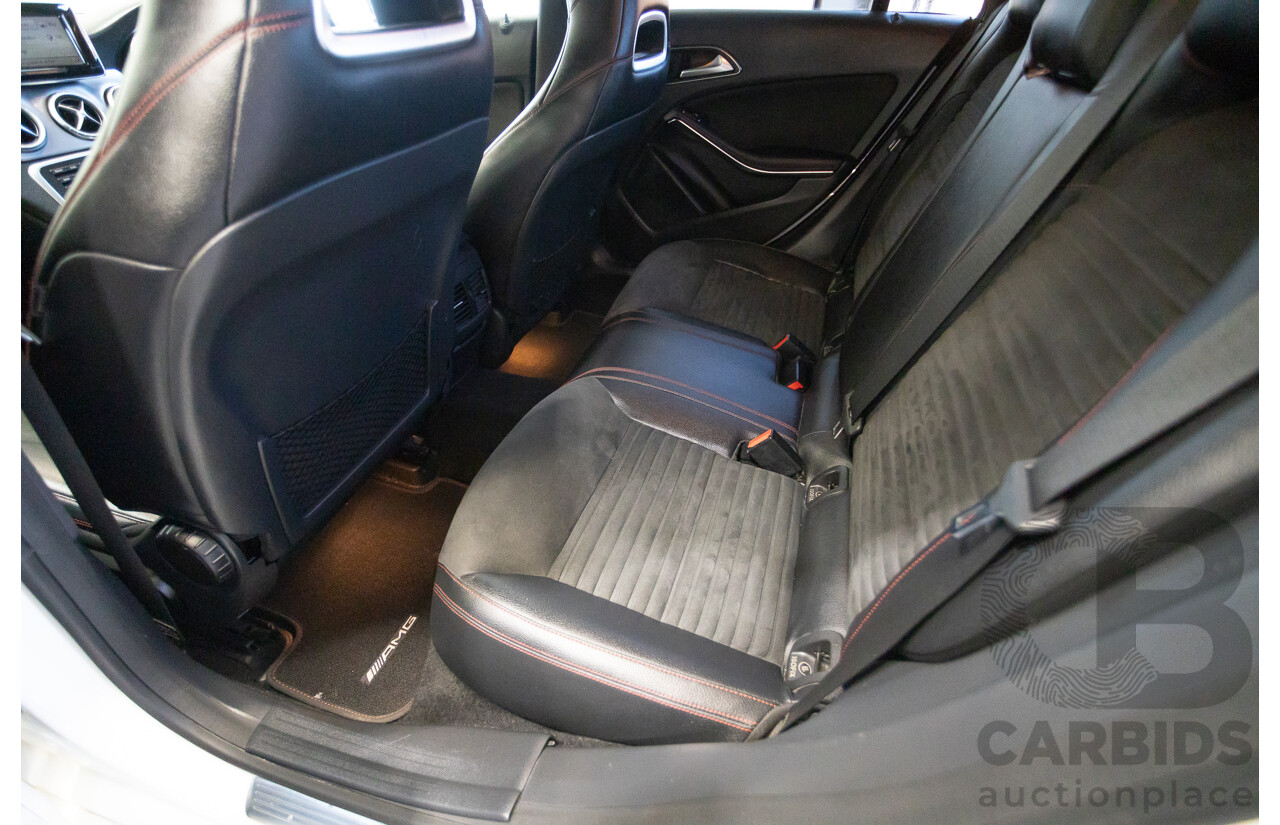 10/2014 Mercedes-Benz CLA200 117 4D Coupe Calcite White Turbo 1.6L