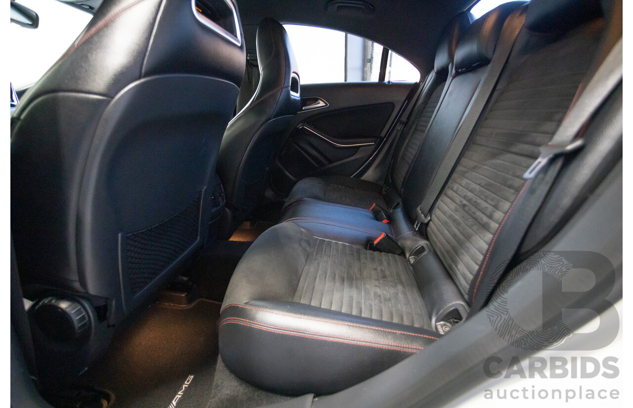 10/2014 Mercedes-Benz CLA200 117 4D Coupe Calcite White Turbo 1.6L