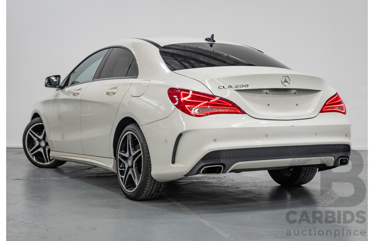 10/2014 Mercedes-Benz CLA200 117 4D Coupe Calcite White Turbo 1.6L