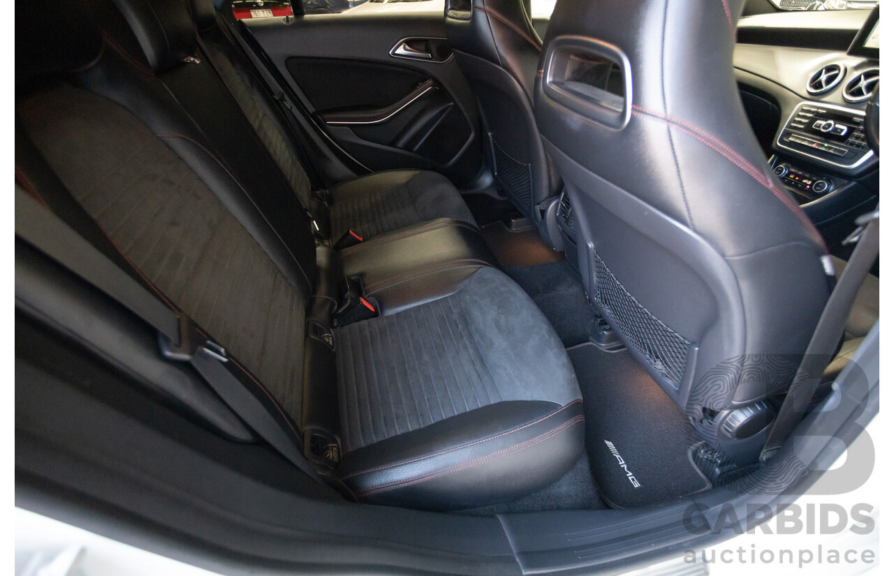 10/2014 Mercedes-Benz CLA200 117 4D Coupe Calcite White Turbo 1.6L