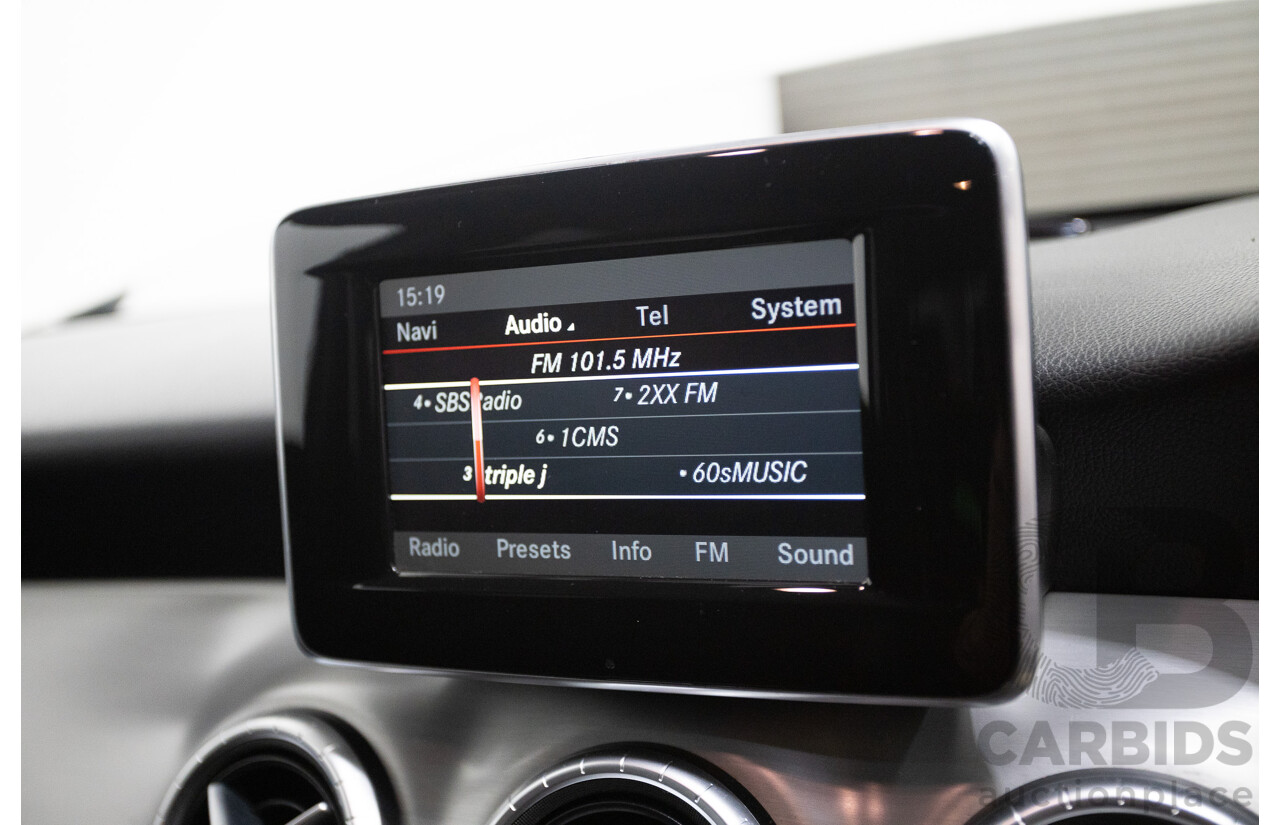 10/2014 Mercedes-Benz CLA200 117 4D Coupe Calcite White Turbo 1.6L