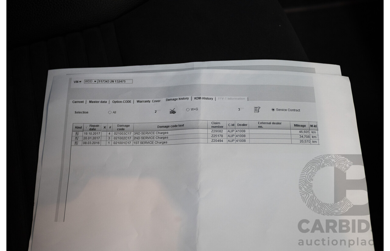 10/2014 Mercedes-Benz CLA200 117 4D Coupe Calcite White Turbo 1.6L