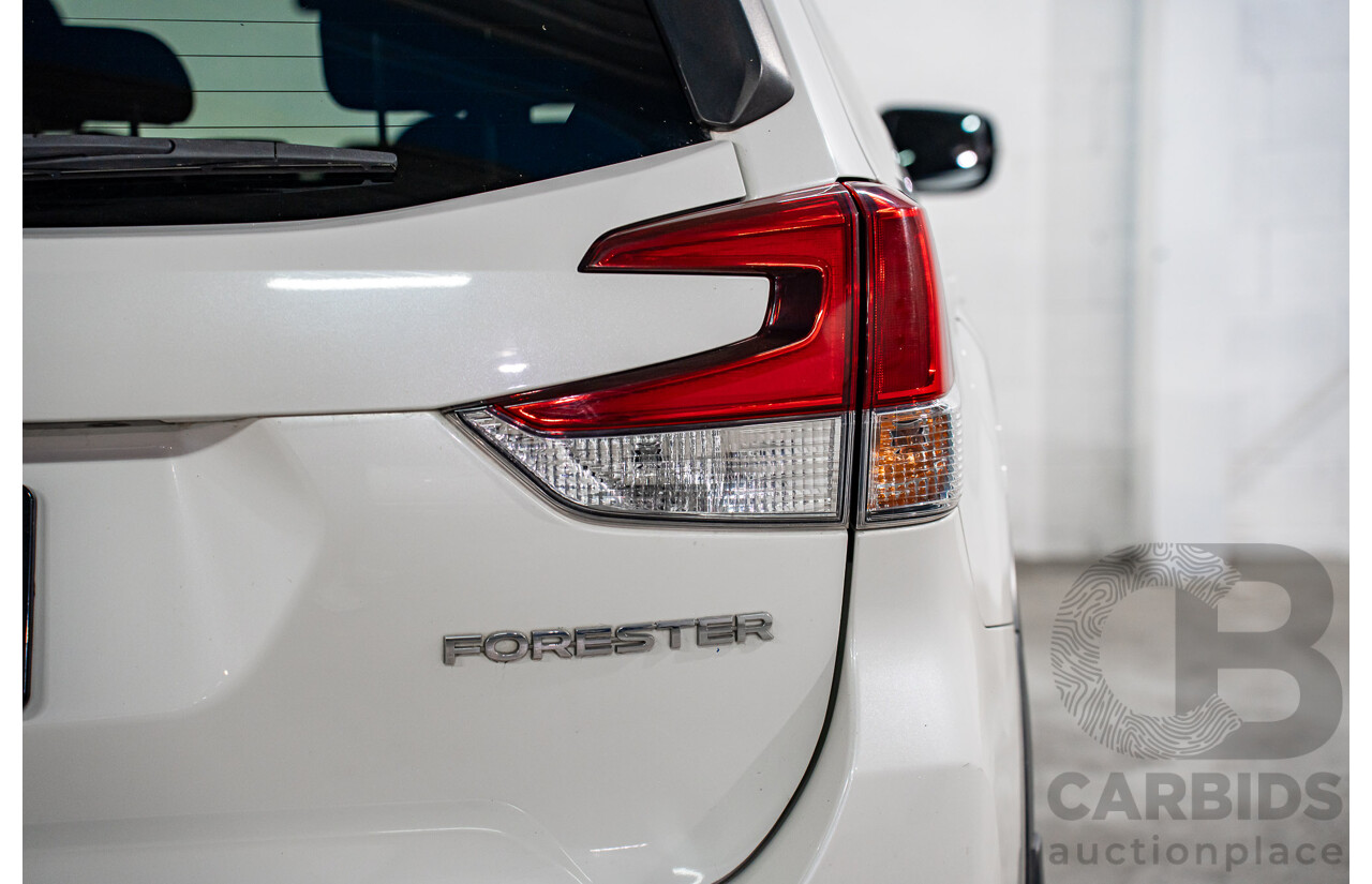 04/2019 Subaru Forester 2.5i-L (AWD) MY19 4d Wagon Crystal White Pearl 2.5L