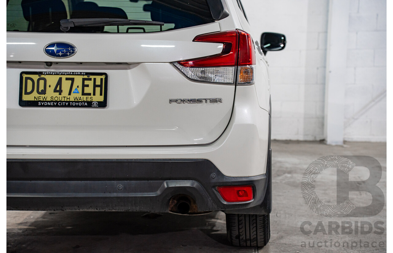 04/2019 Subaru Forester 2.5i-L (AWD) MY19 4d Wagon Crystal White Pearl 2.5L