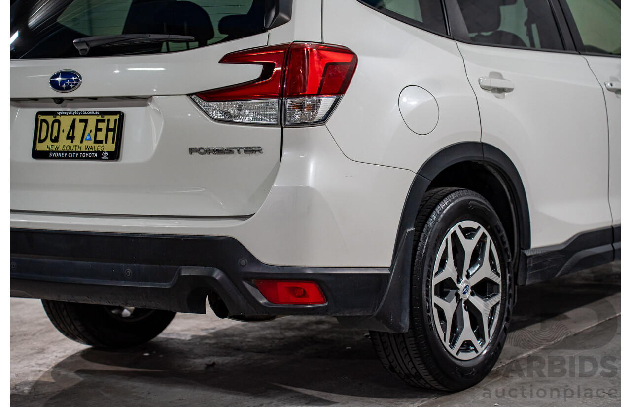 04/2019 Subaru Forester 2.5i-L (AWD) MY19 4d Wagon Crystal White Pearl 2.5L