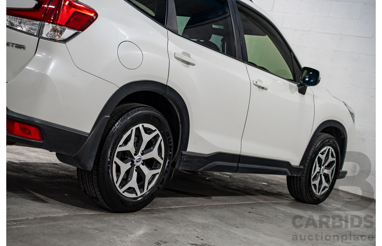 04/2019 Subaru Forester 2.5i-L (AWD) MY19 4d Wagon Crystal White Pearl 2.5L