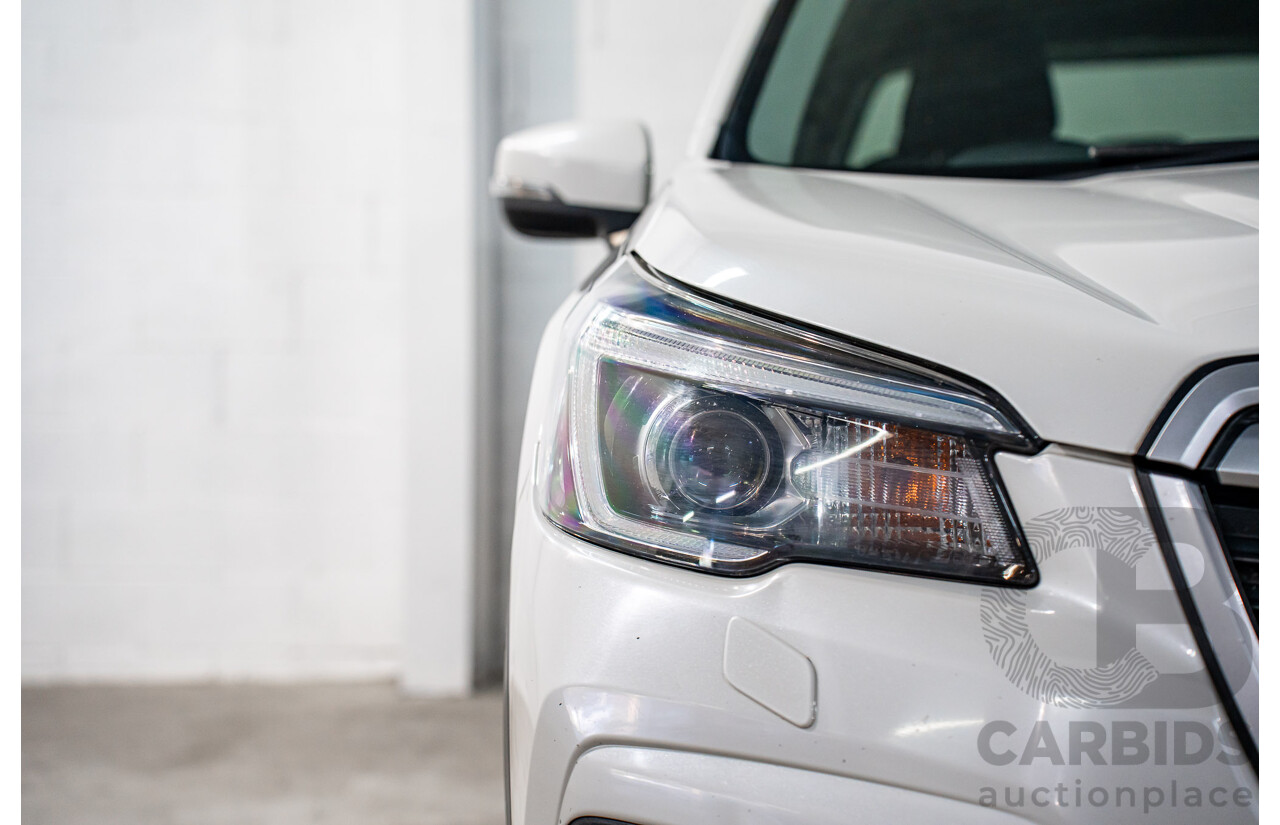 04/2019 Subaru Forester 2.5i-L (AWD) MY19 4d Wagon Crystal White Pearl 2.5L