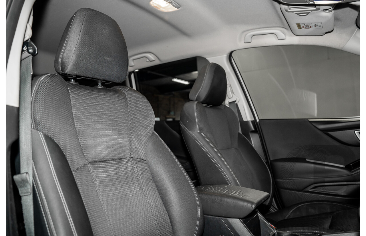 04/2019 Subaru Forester 2.5i-L (AWD) MY19 4d Wagon Crystal White Pearl 2.5L