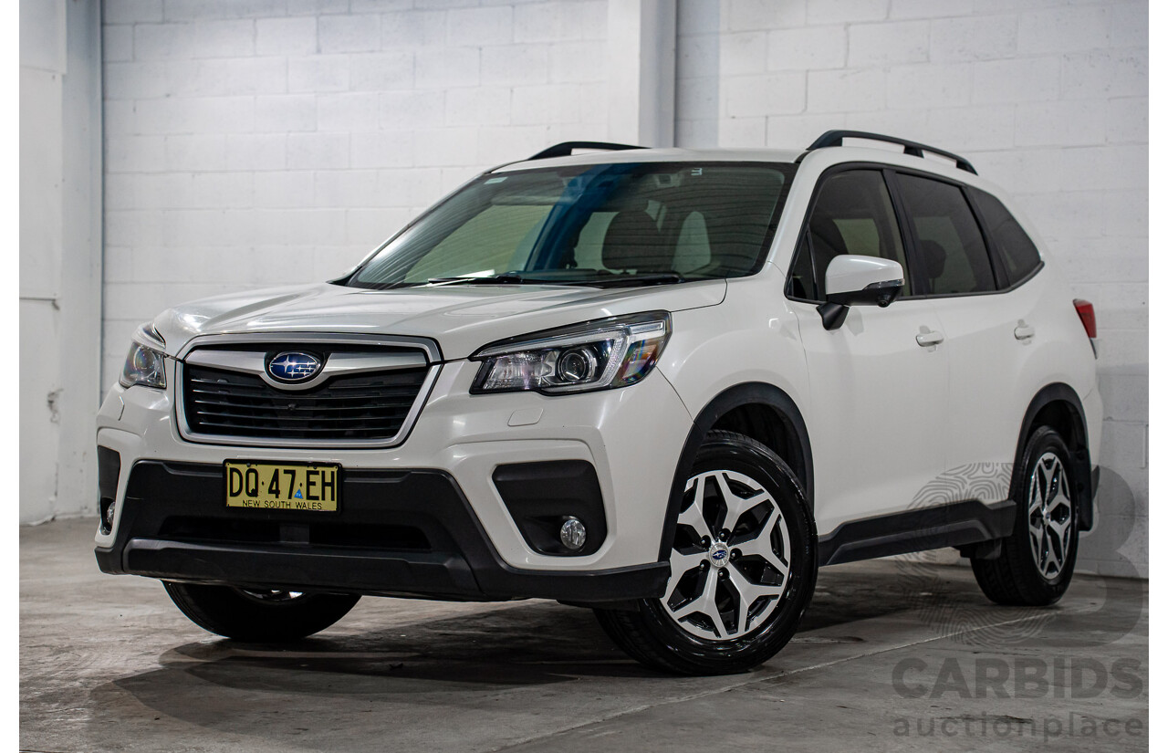 04/2019 Subaru Forester 2.5i-L (AWD) MY19 4d Wagon Crystal White Pearl 2.5L