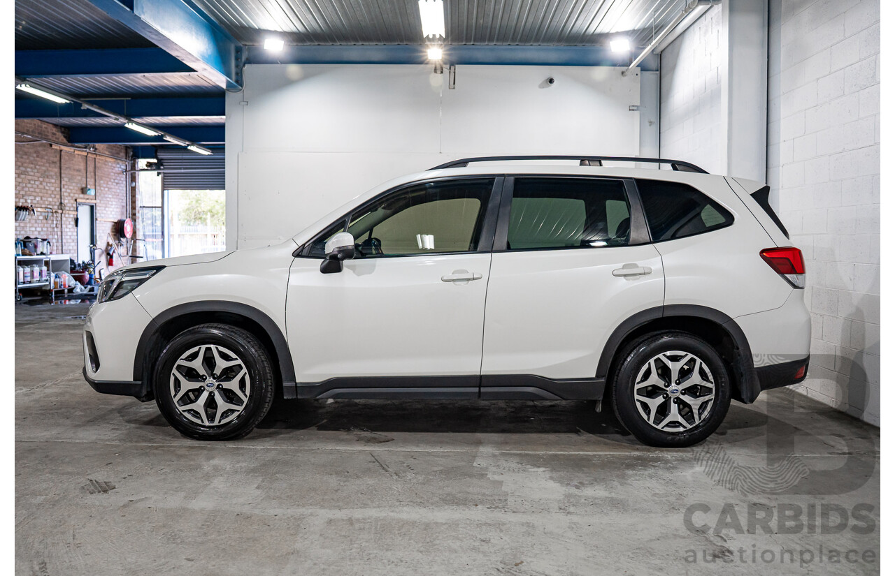 04/2019 Subaru Forester 2.5i-L (AWD) MY19 4d Wagon Crystal White Pearl 2.5L