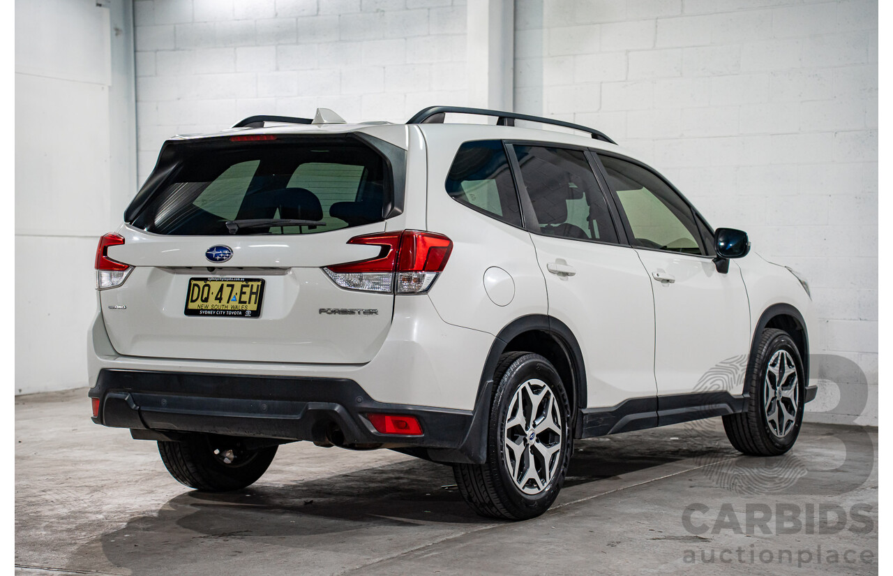 04/2019 Subaru Forester 2.5i-L (AWD) MY19 4d Wagon Crystal White Pearl 2.5L