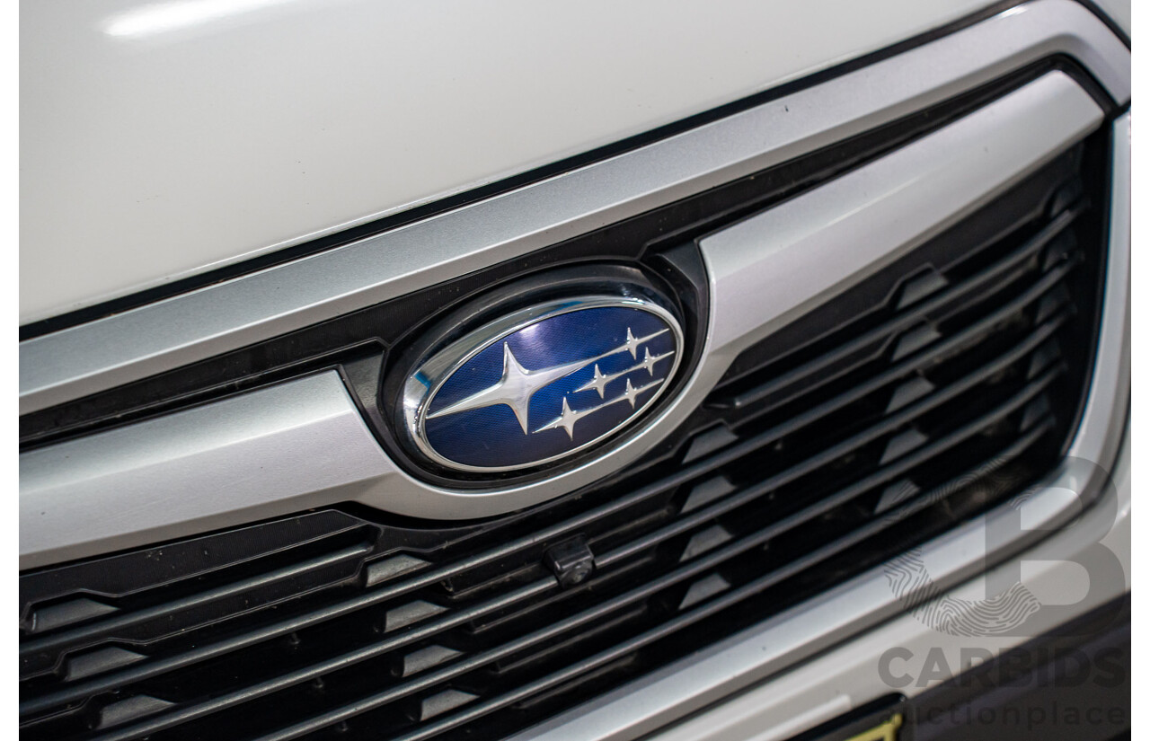 04/2019 Subaru Forester 2.5i-L (AWD) MY19 4d Wagon Crystal White Pearl 2.5L