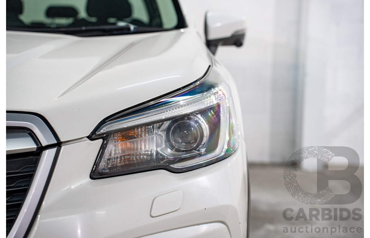 04/2019 Subaru Forester 2.5i-L (AWD) MY19 4d Wagon Crystal White Pearl 2.5L