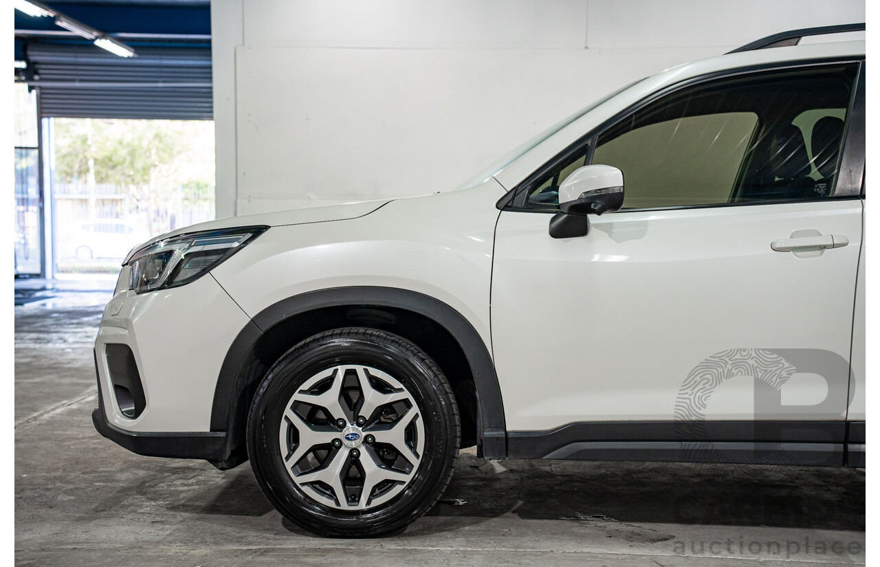 04/2019 Subaru Forester 2.5i-L (AWD) MY19 4d Wagon Crystal White Pearl 2.5L