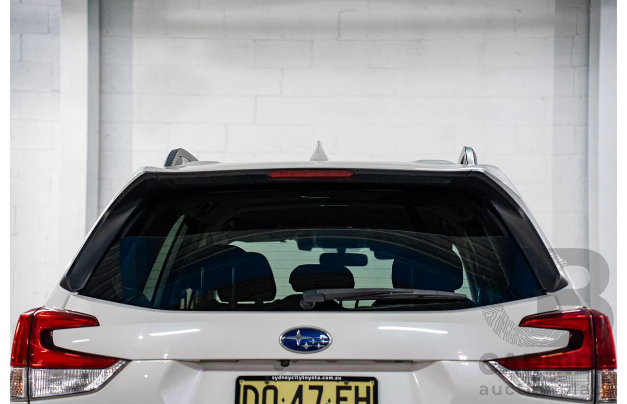 04/2019 Subaru Forester 2.5i-L (AWD) MY19 4d Wagon Crystal White Pearl 2.5L