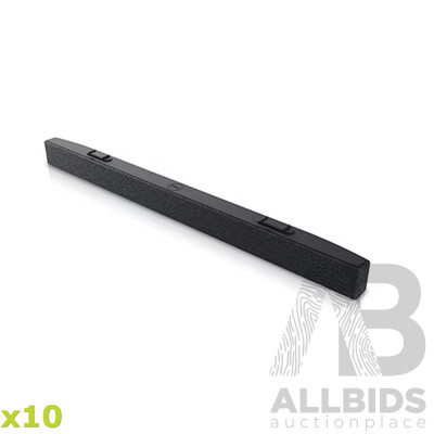 Dell (SB521A) Slim Soundbar - Lot of Ten *Brand New