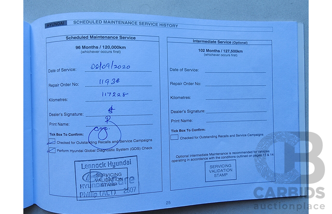 1/2013 Hyundai Ix35 Highlander (awd) LM MY11 4d Wagon Red 2.0L