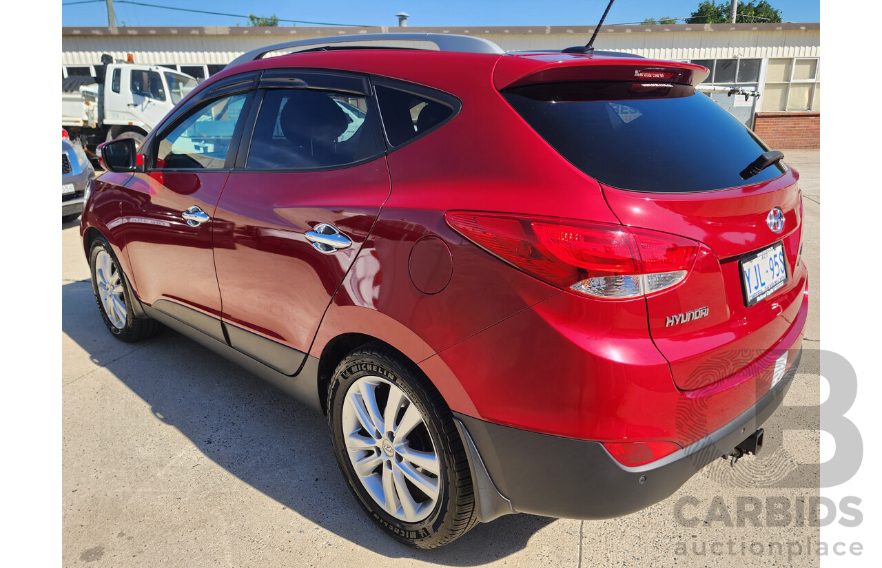 1/2013 Hyundai Ix35 Highlander (awd) LM MY11 4d Wagon Red 2.0L