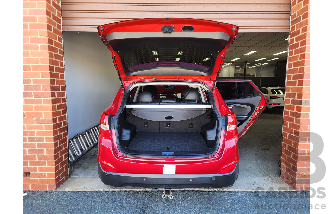 1/2013 Hyundai Ix35 Highlander (awd) LM MY11 4d Wagon Red 2.0L