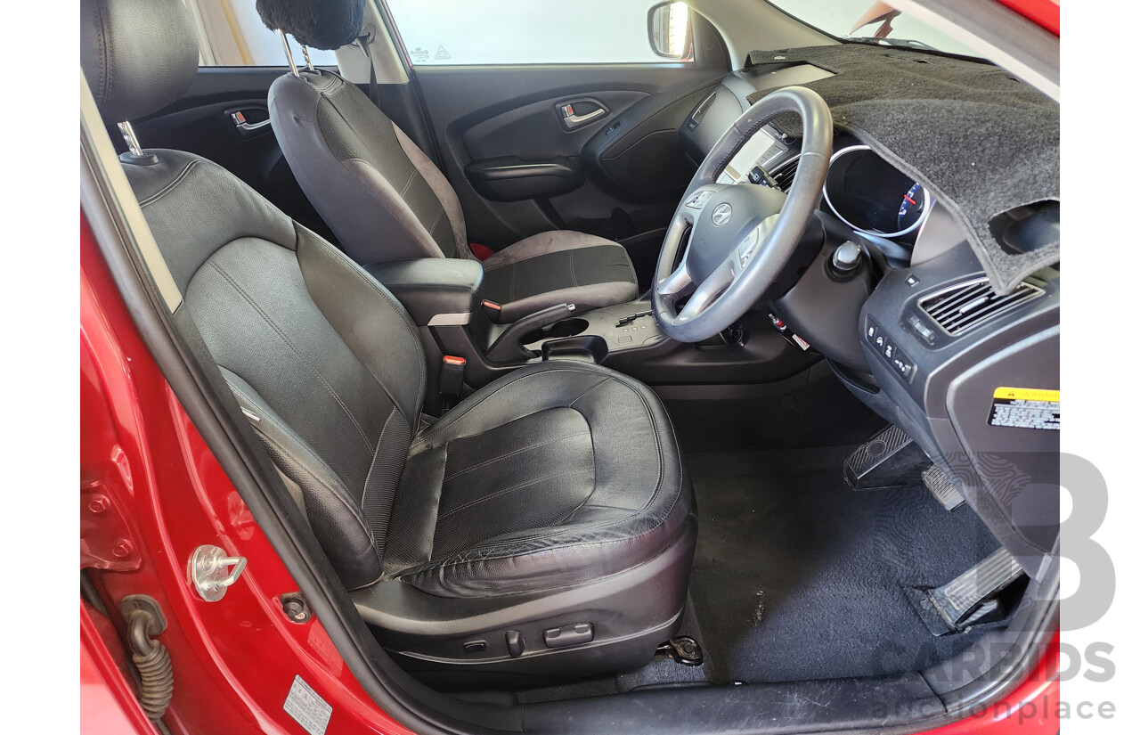 1/2013 Hyundai Ix35 Highlander (awd) LM MY11 4d Wagon Red 2.0L